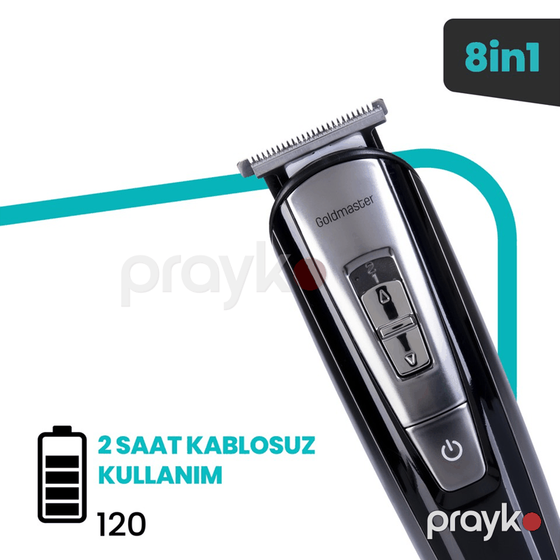 Goldmaster GM-8109 Zuma - Kişi üçün Elektrik Ülgüc — Usturalar, trimmerler və epilyatorlar, Bakı (5)