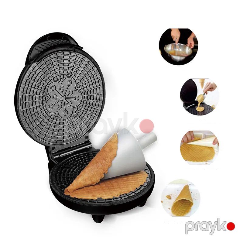 Sokany İkitərəfli Toster SK-109 Qızdırıcı Dondurma Sandviç Vafli Konusları Hazırlayan Maşın 1000W Gücə Məxsus Toster — Toster və vaflyasıcı, Bakı (3)