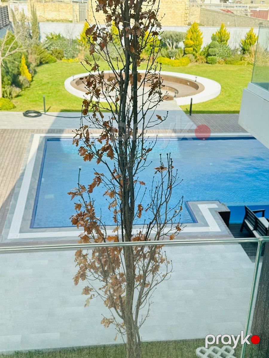 Satılır 5 otaqlı həyət evi/bağ evi 370 m² — Ev, villa, Bakı (5)