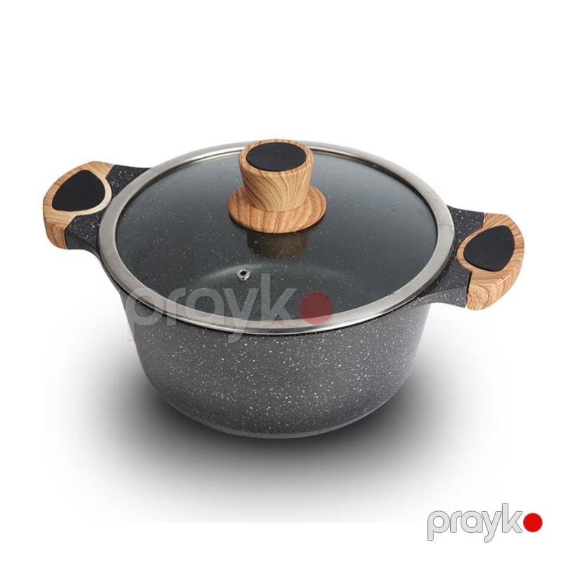 Honhey HH-CERTG32 Qazan 32 Sm Diametr Aluminium Qazan — Qablar və mətbəx əşyaları, Bakı (4)