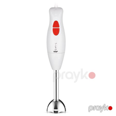 RAF R.325W - 1000W Dəyişkən Sürətli Əl Blenderi, Körpə Qidası Emalı üçün Məişət İstifadəsi üçün Çoxfunksiyalı Əl Blenderi, Paslanmayan Polad Bıçaqlar — Bakı