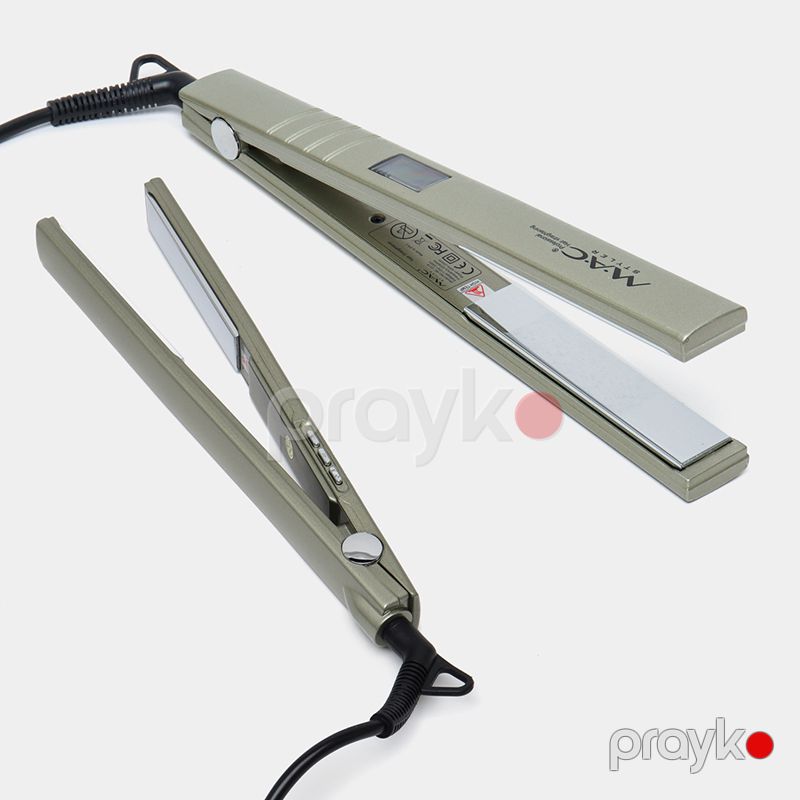 MAC MC-5519 Saç Düzləşdiricisi M.A.C Styler MC-5519 Keratin Mac Styler Peşəkar LCD ekran saç düzləşdirici — Fən, Bakı (3)