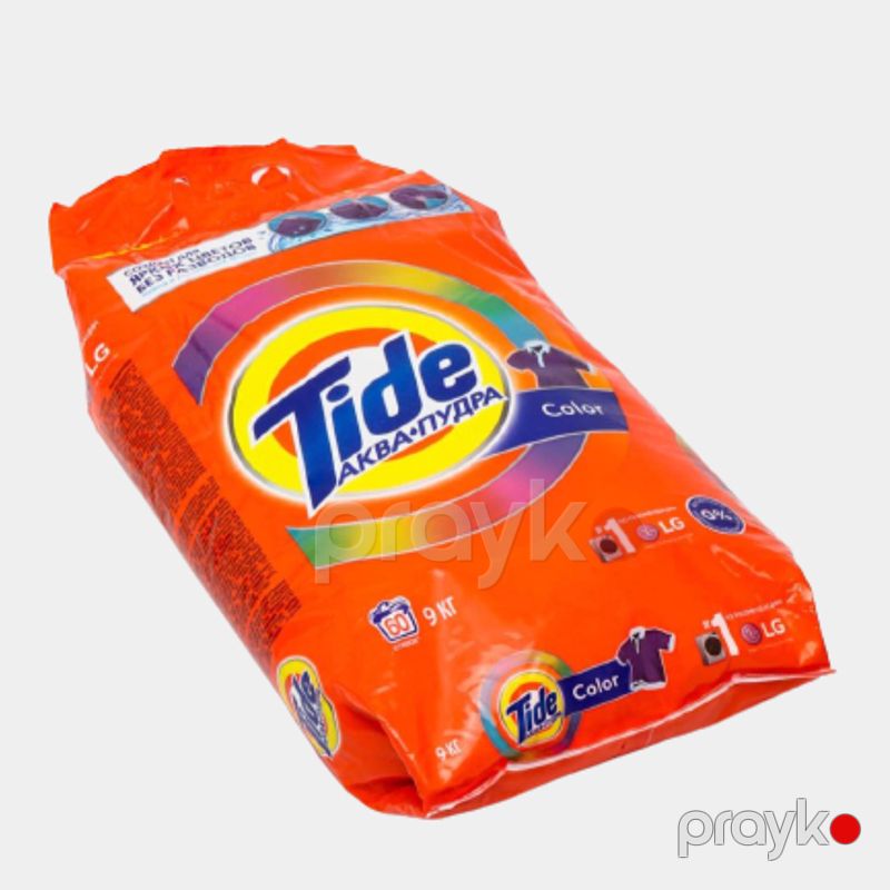 Tide Rəngli Geyimlər Üçün Yuyucu Toz 9kq Paltaryuyan Üçün Toz 9kq Tozu Avto Rəng 9KG 60 Avtomat Yikama — Mallar, Bakı (3)