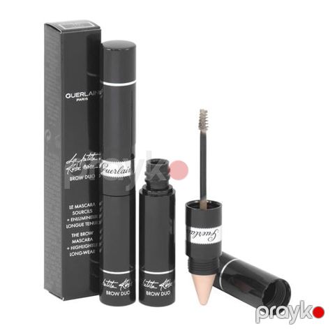 Üz üçün kosmetika dəsti Guerlain La Petite Robe Noire Brow Duo (tuş + xaylayter 10 Light) — Bakı