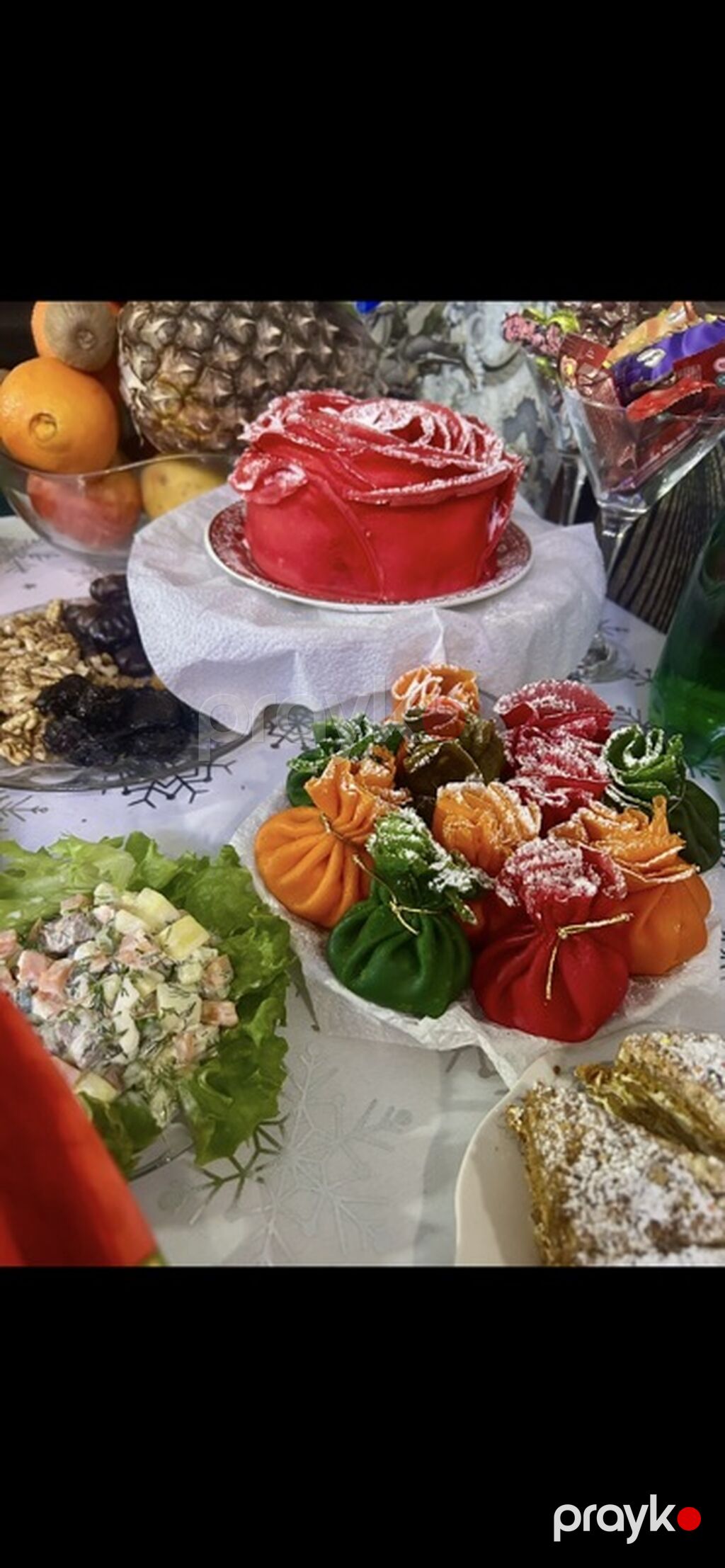 Ev şirniyyatları – qaymaq kimi yüngül, ətirli və zərif bəzəklə — Qida məhsulları, Xırdalan (3)