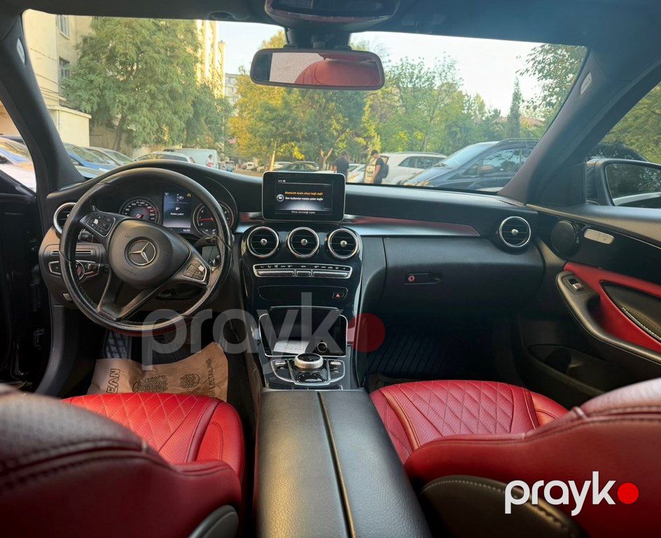 Mercedes C 180, 1.6 L, 2015 il, 268 000 km — Avtomobillər, Bakı (8)