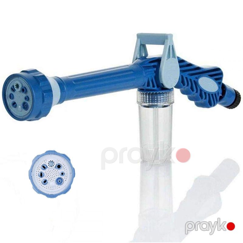 Təzyiqli Avtomobil Yuyucu Lances 8 in 1 Çoxfunksiyalı Tənzimlənən Köpük Silah Bağ Ev Üçün Təziqli Su Şlankı Güclü Nozzle Plastik Şlank — İdman, hobi, istirahət, Bakı (3)