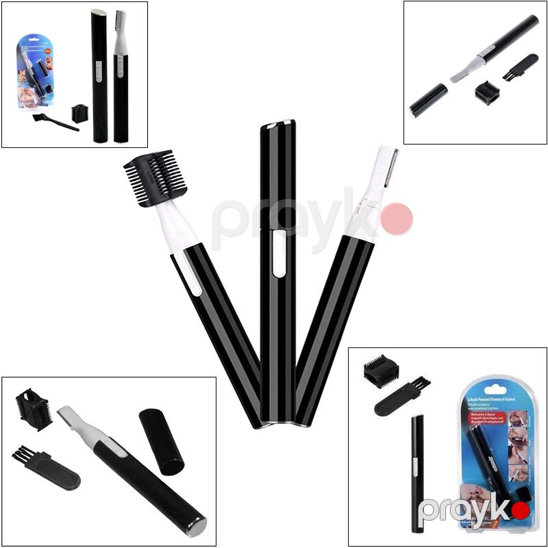 Üzdəki Artıq Tükləri Təmizləmək üçün Mini Trimmer Qaş, saqqal və bığ üçün portativ təraş maşını dəsti — Usturalar, trimmerler və epilyatorlar, Bakı (6)
