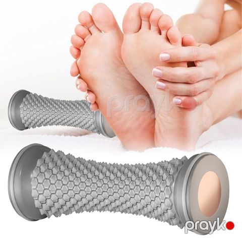 Tikanlı Ayaq Rolikli Masaj aləti Pvc Tikanlı Masaj Topu Yoga Plates Üçün Masaj Kirpisi — Bakı