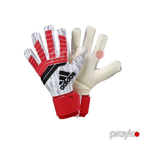 Adidas Predator Pro qapıçı əlcəyi ağ qırmızı — Bakı