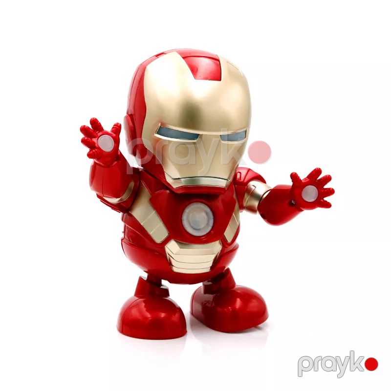 Dance Hero Dəmir Adam Musiqili Rəqs Edən Robot Uşaqlar üçün Oyuncaq Robot — Oyuncaqlar, Bakı (3)