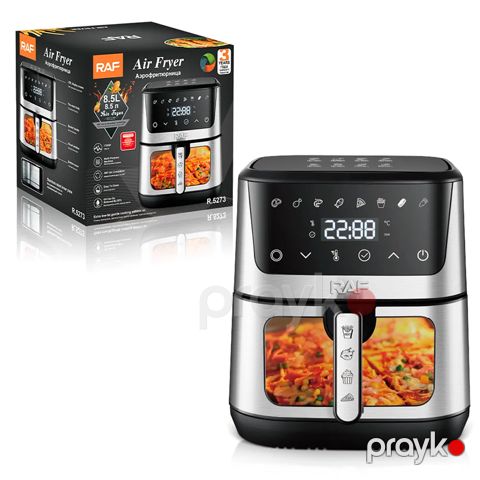RAF R.5273 Çoxfunksiyalı Elektrikli Qızardıcı Hava Fritöz Airfryer 1700W — Bakı