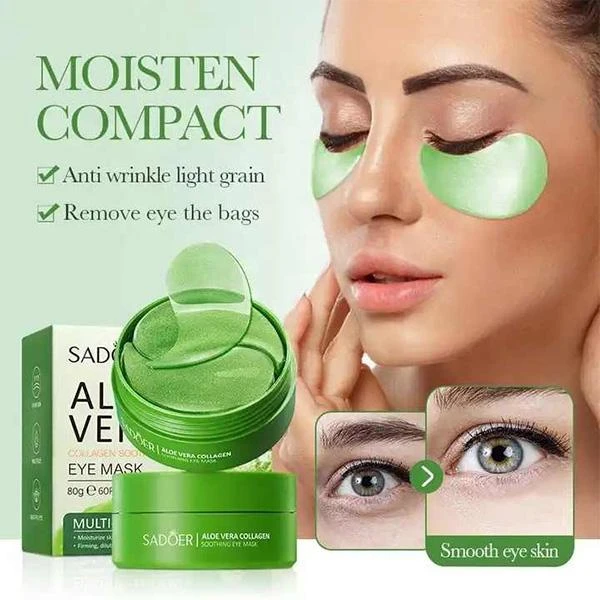 Göz ətrafı qırışlara və şişkinliklərə qarşı Sadoer Aloe Vera göz patçları — Mallar, Bakı (2)