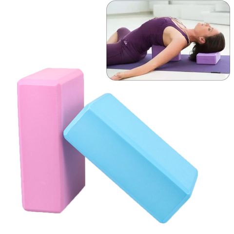 Xanımlar Üçün Yoga Pilates Köpük Kərpici müxtəlif Rənglərə Sahib Dayanıqlı Yoga Aləti — Fitness və Yoga