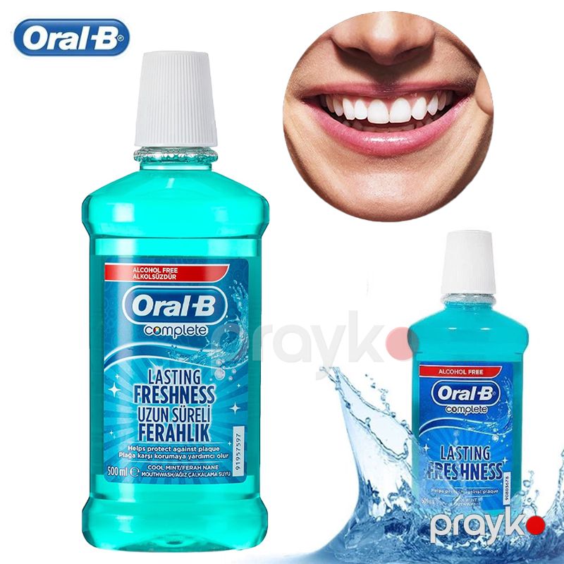 2 Ədəd Oral-B Ağız Yaxalalayıcı 500 ml Qalıcı Təravət Tam Ağız Yuyucusu 2 Ədəd Oral-B Ağız Qarqarası — Gözəllik və səhiyyə, Bakı (4)