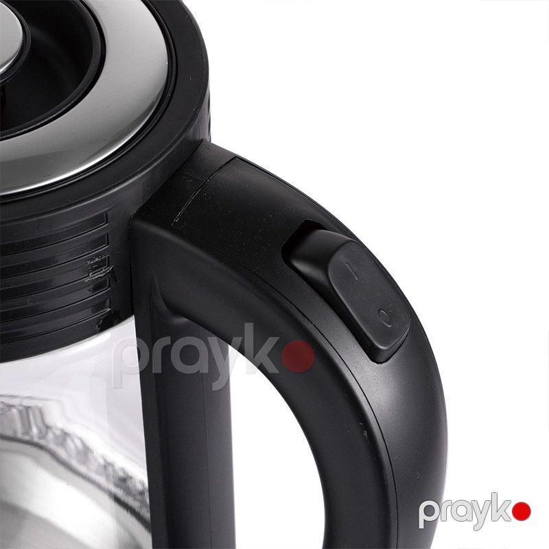 RAF R.7214 - Elektrik Çaydan 1500W Güc 2L Tutumu Paslanmayan Polad və Şüşə Korpus 1L Dəm Çaydanı — Elektrik çaydanları və termoslar, Bakı (3)