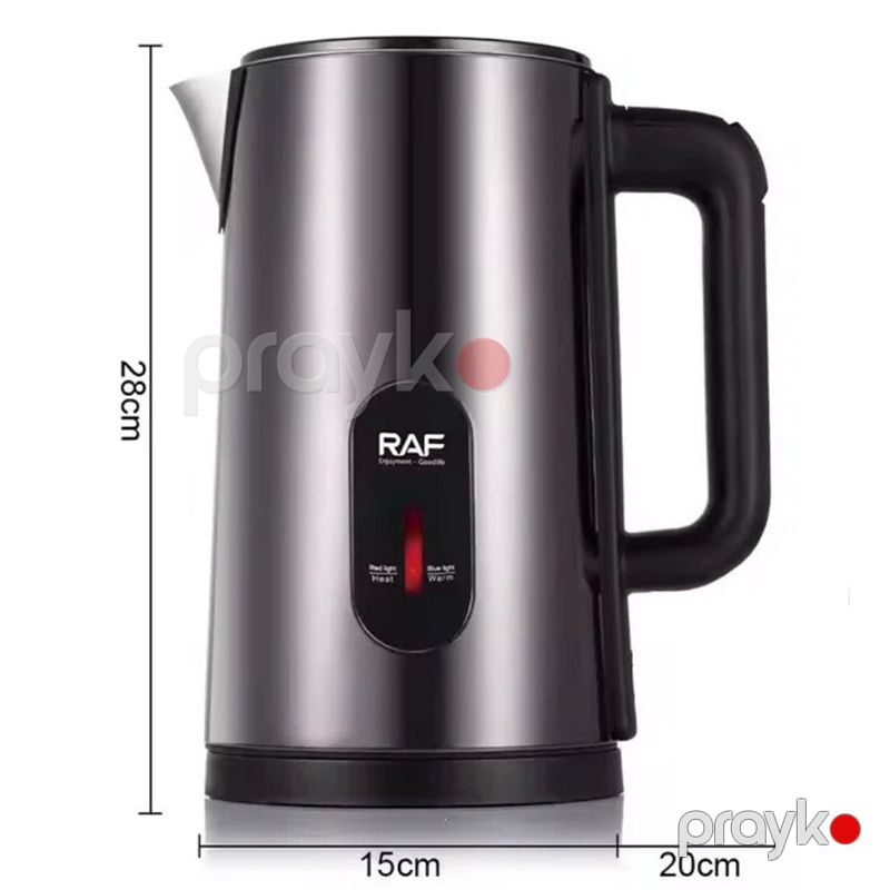 Raf Elektrik Çaydanı R.7958 3 litr tutumlu Elektrikli Çaydan 1500W — Elektrik çaydanları və termoslar, Bakı (6)