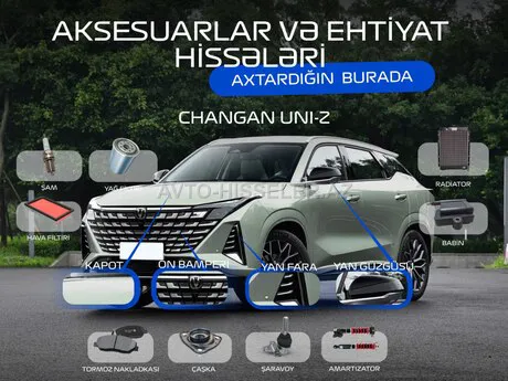 Changan Uni-Z ehtiyat hissələri — Bakı