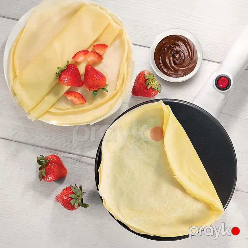 Çoxfunksiyalı RAF R.5208 Elektrikli Krep Aləti Professional Pancake Krep Avtomatik Termostat Nəzarəti Krep Hazırlayan Maşın — Toster və vaflyasıcı, Bakı (3)
