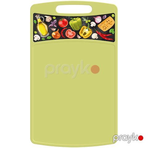 Mətbəx lövhəsi Plast Team Bergamo, 26x15.5 sm, plastik, sarı — Bakı