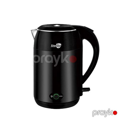 Starlux SL-24102 - Elektrik Çaydanı Qara Temperatur Nəzarətli 2 Litr — Bakı