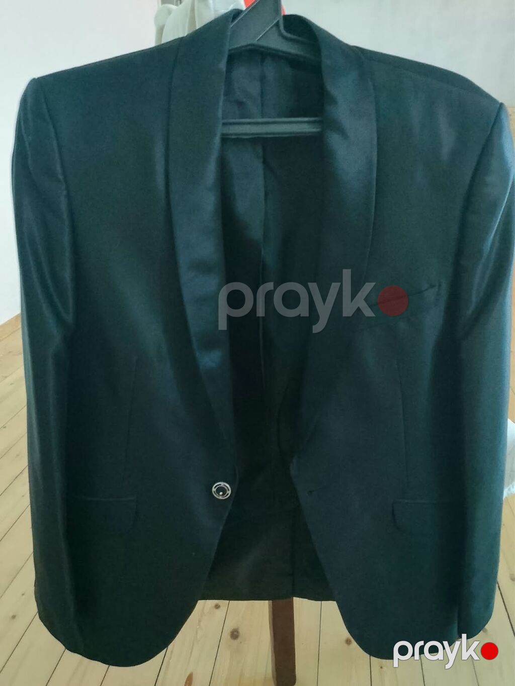 Kostyum, Demisezon, Massimo Dutti, Standart, rəng - Qara — Kostyum, Bakı (2)