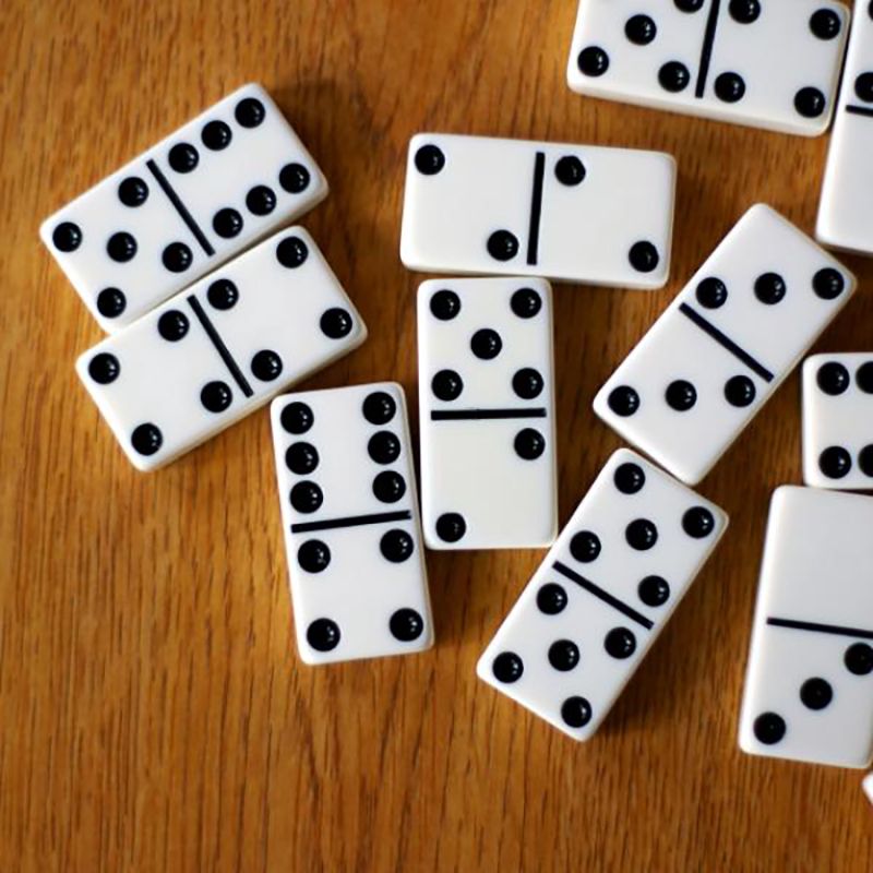 Masa Oyunu Dou 6 Ble Domino Damino Maqnitli Qutuda — Stolüstü və kart oyunları, Bakı (4)