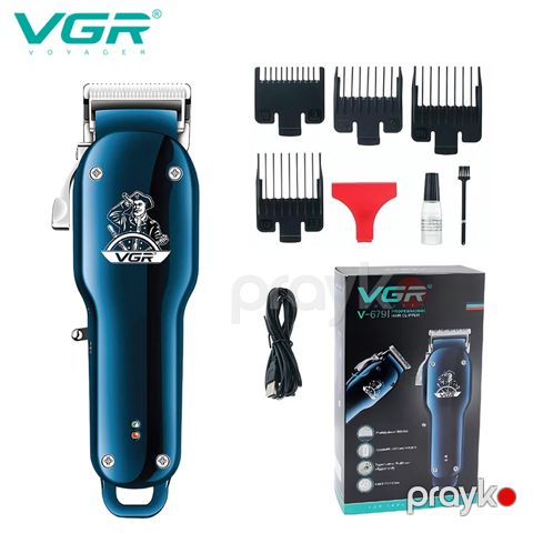 VGR V-679 Elektrikli Kişilər Üçün Trimmer Professional Saç Saqqal Təraş Maşını Ülgüc — Bakı