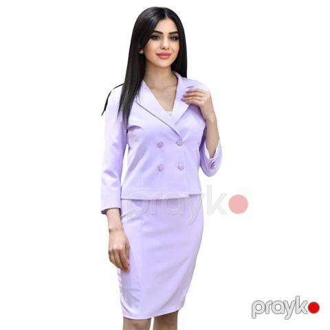 Qadınlar üçün pencək və don dəsti Vetex_11, yasəməni, viskoz,laykra, ölçü 44 — Bakı