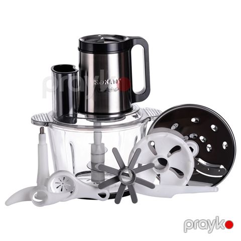 Sokany SK-06011 Doğrayıcı 2,7L qablı Elektrik Şüşə Doğrayıcı 1000W 5i Birində Doğrayıcı — Bakı