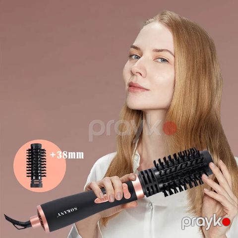 Sokany SK-15006 Çoxfunksiyalı Saç Feni Saç Şəkilləndirici Fen Saç Quruducu Daraqlı Fen 1200W — Bakı