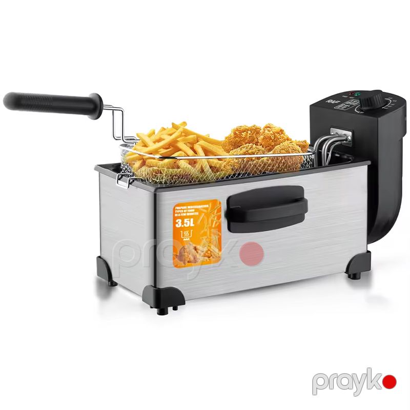 RAF R.5219 Elektrikli Fritöz Paslanmaz Polad Fritöz 2000 W — Soba və qrillər, Bakı (2)