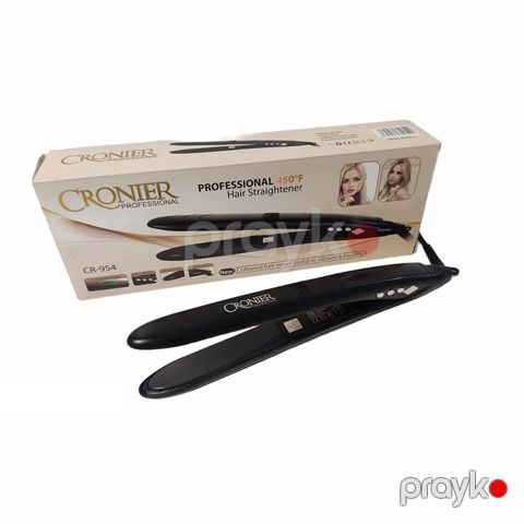 Cronier CR-954 Professional Saç Düzləşdirici Saç Şəkilləndirici Fen Ütü Feni 45 W — Bakı
