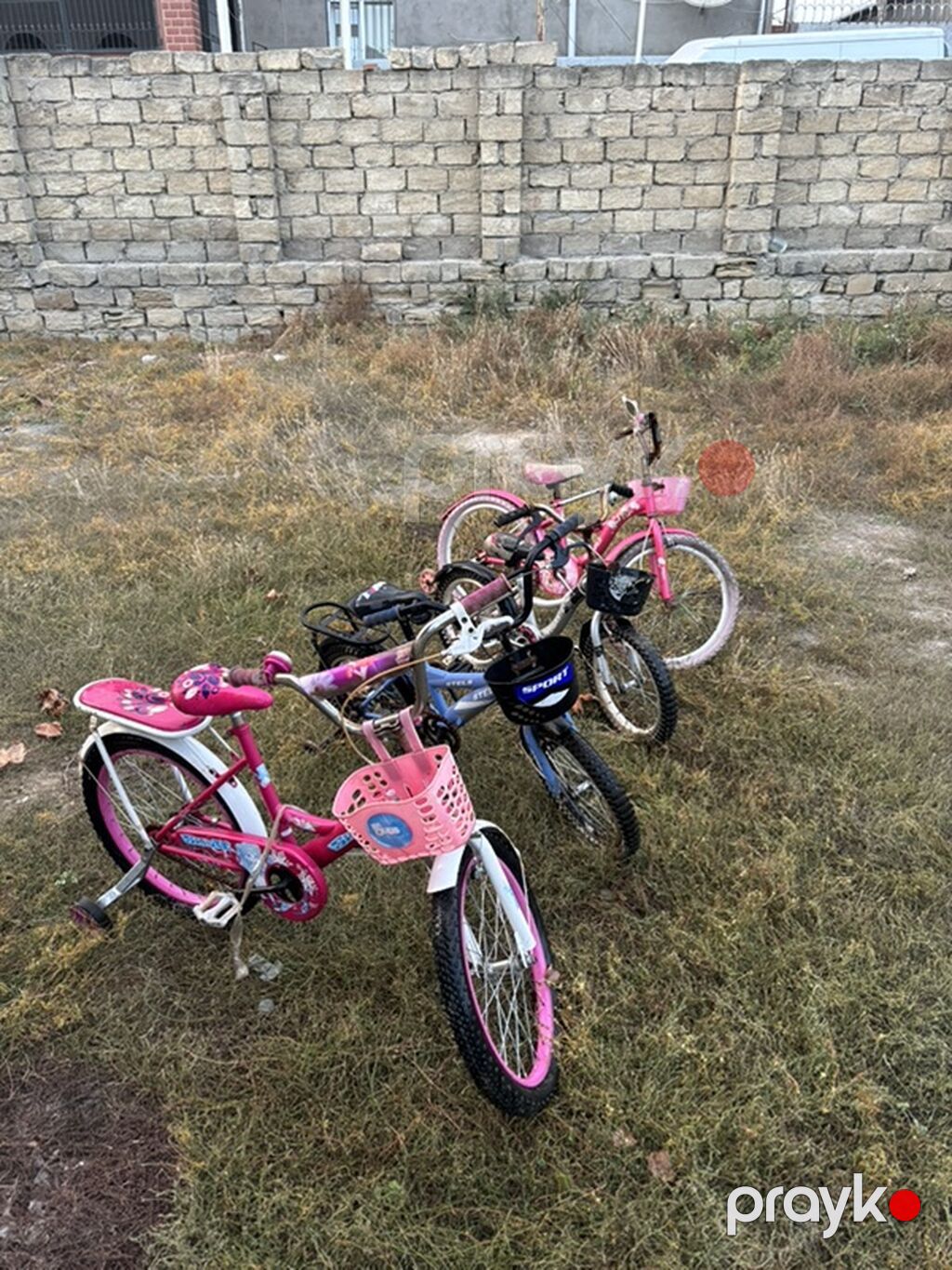 Uşaq velosipedləri — bir neçə model - Rənglər: çəhrayı, mavi, boz — Uşaq velosipedləri, Masazır (5)