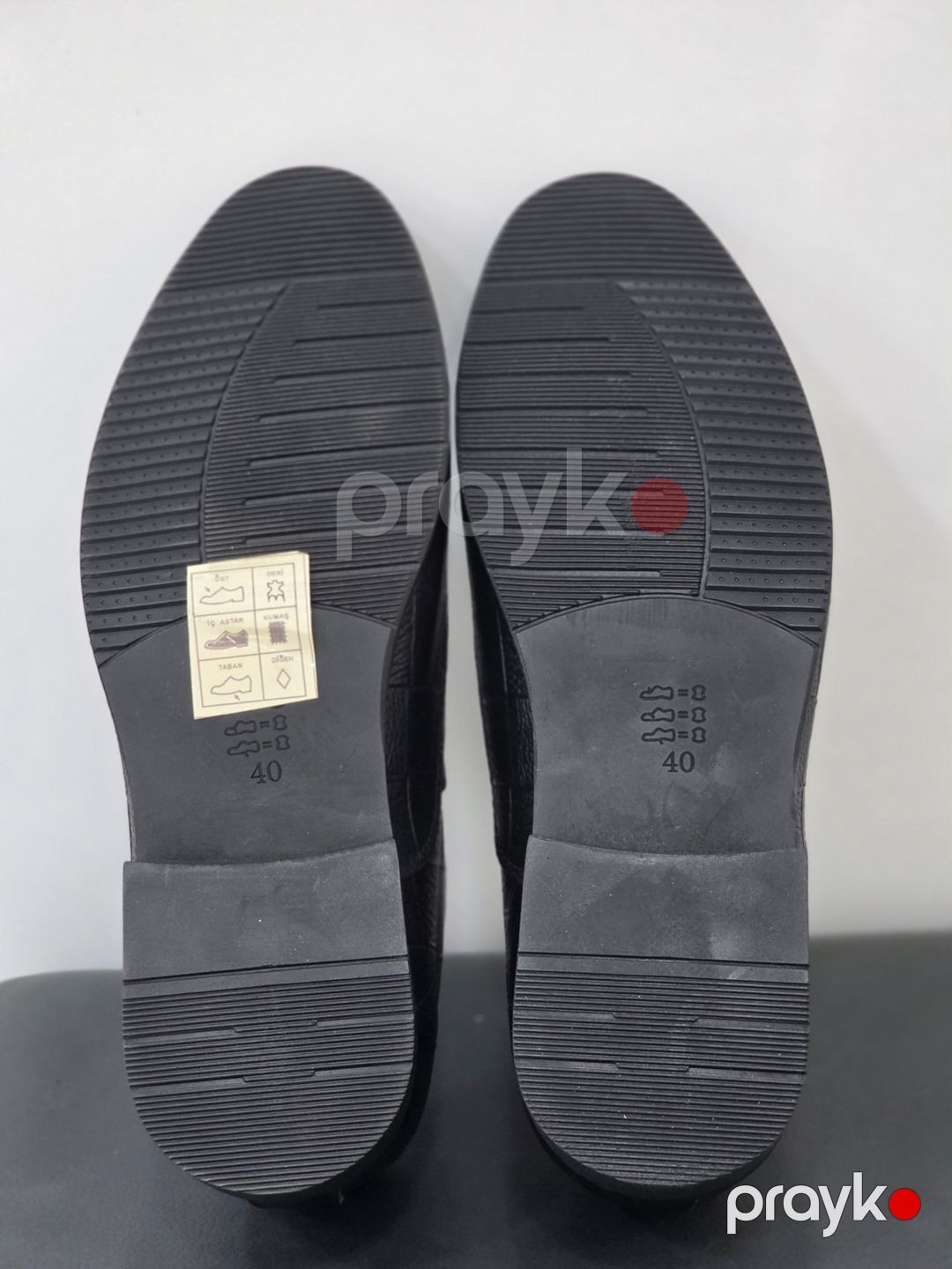 Kişilər üçün klassik ayaqqabı P523, qara, təbii dəri, ölçü 40 — Mallar, Bakı (3)