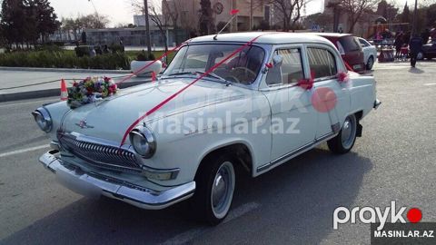 Gaz 21 bey gəlin toy maşıni sifarişi — Bakı