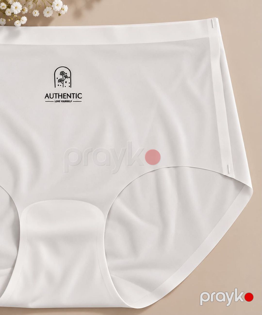 Qadın tumanı 67899, tikişsiz, ağ, neylon, ölçü L/XL — Mallar, Bakı (2)
