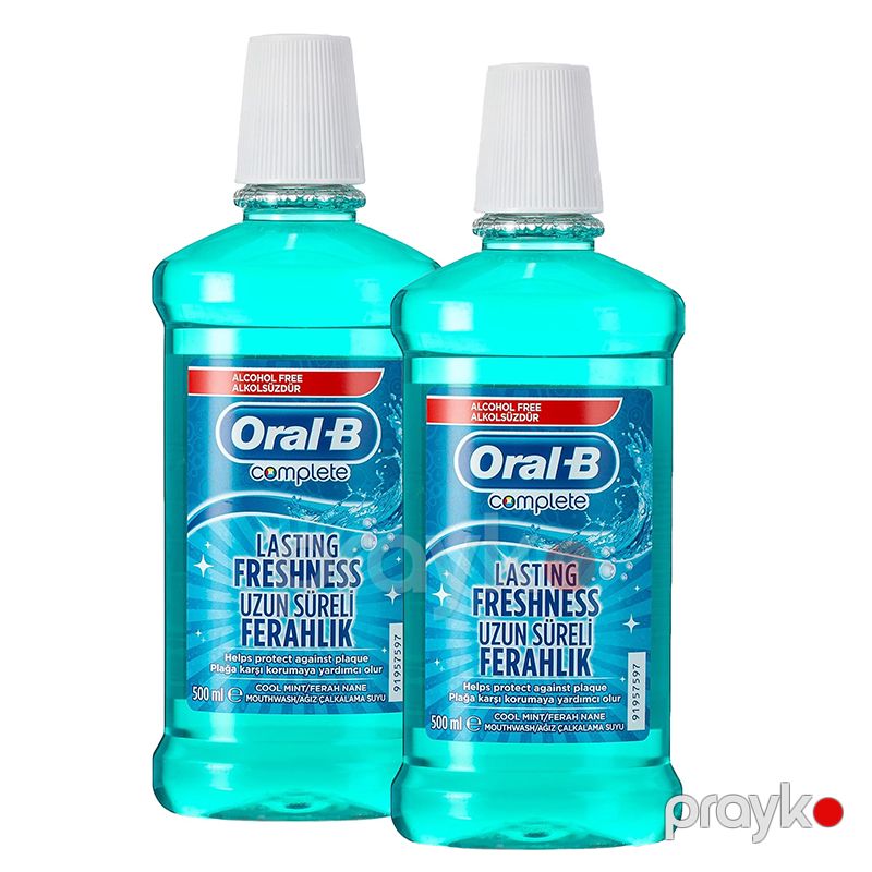 2 Ədəd Oral-B Ağız Yaxalalayıcı 500 ml Qalıcı Təravət Tam Ağız Yuyucusu 2 Ədəd Oral-B Ağız Qarqarası — Gözəllik və səhiyyə, Bakı (2)