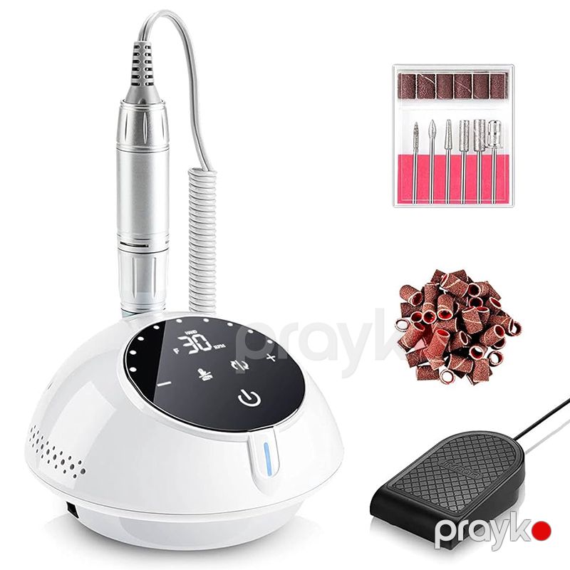Manikür Pedikür Akril Gel Lak manikur aləti 30000rpm Ev və Salon İstifadəsi üçün Professional Dırnaq aparatı — Gözəllik və səhiyyə, Bakı (4)