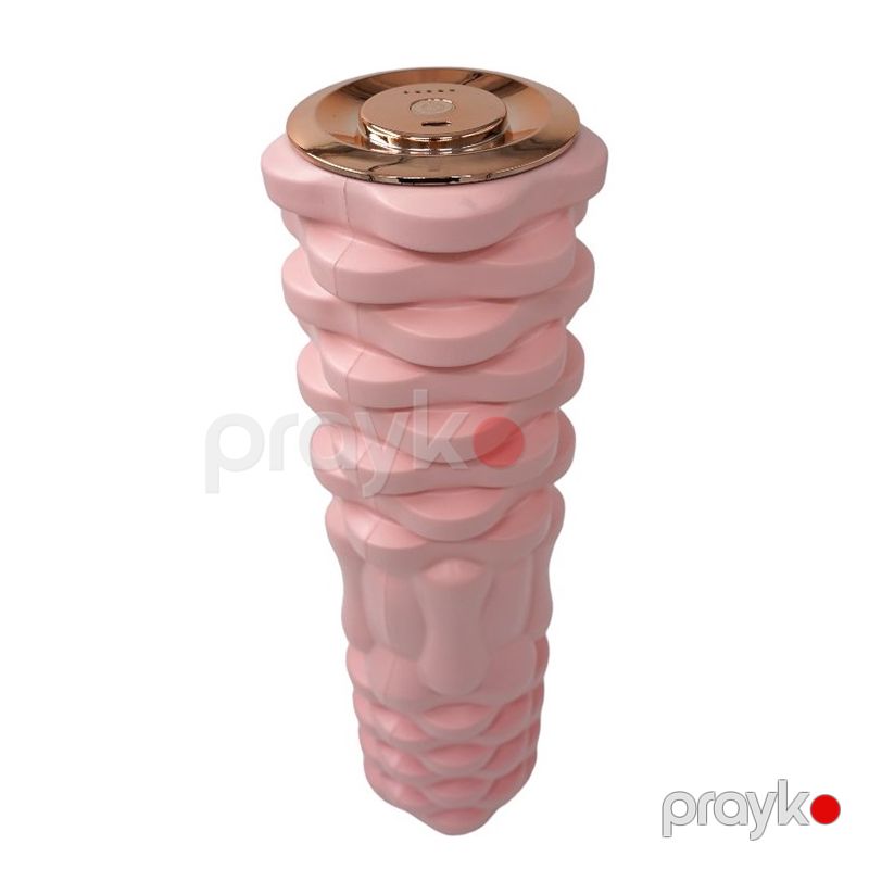 Vibrasiyalı Köpük Roller 35 sm Fitnes Çarxı Vibrasiyalı Əzələ masajçısı Yoga Pilates üçün Tətik Nöqtəsini Silinder — İdman, hobi, istirahət, Bakı (6)