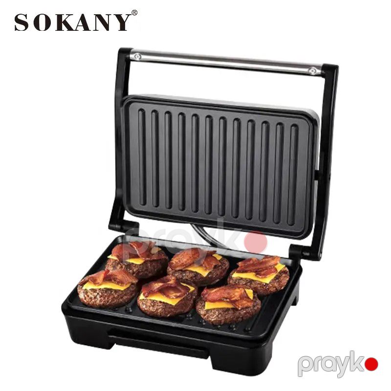 Sokany 750W Gücə Malik Vafli Hazırlayan Toster Səhər Yeməyi Üçün Waffle Maker — Toster və vaflyasıcı, Bakı (7)