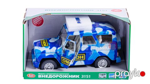 Polis yolsuzluq avtomobili Play Smart 9122, 32x18 sm, 3 yaşdan, göy — Bakı