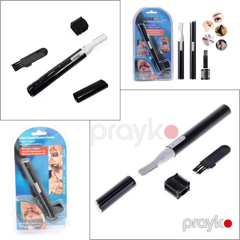 Üzdəki Artıq Tükləri Təmizləmək üçün Mini Trimmer Qaş, saqqal və bığ üçün portativ təraş maşını dəsti — Usturalar, trimmerler və epilyatorlar, Bakı (4)
