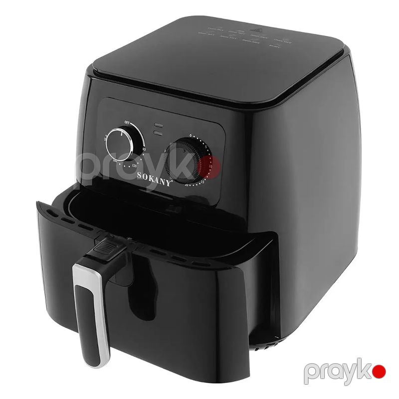 Böyük Tutumlu Sokany Hava Fritözü Elektrikli Air Fryer 1700W 8,5 Litr Tutuma Sahib Elektrikli Qızardıcı Professional Sokany Qızardıcı — Digər mətbəx texnikası, Bakı (4)