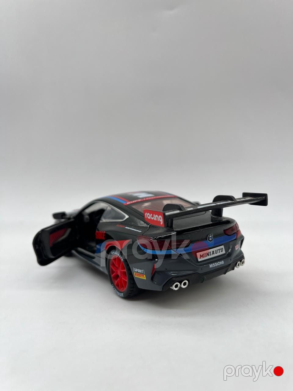 Maşın BMW M8 GTE, metal, qara — Mallar, Bakı (2)