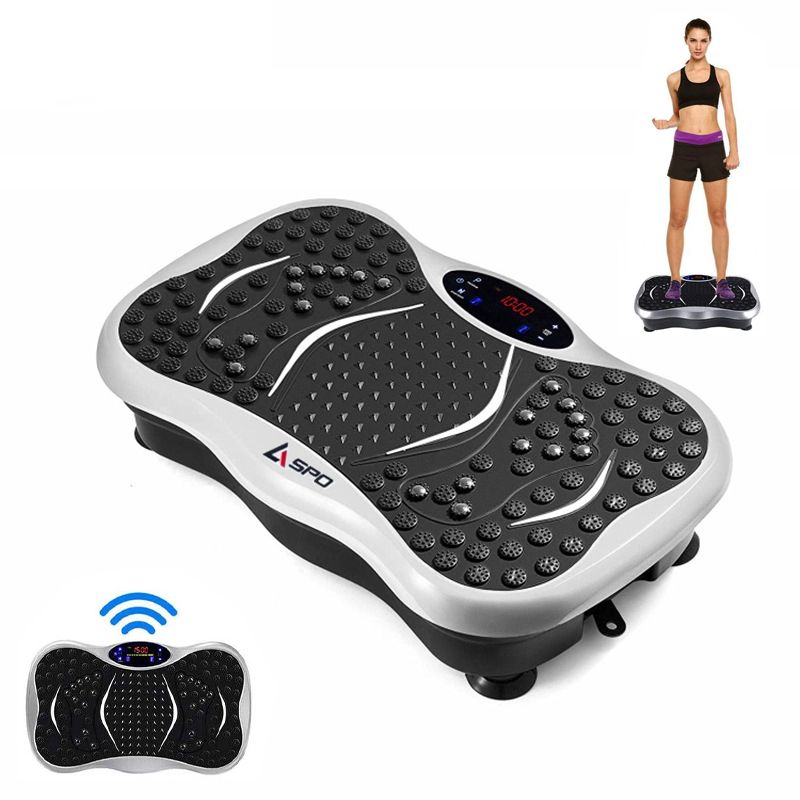 Aspo Vibroplatforma Arıqladıcı Vibrasiya Məşq Platforması Uzaqdan İdarə Olunan Bədən Formalaşdırıcısı Vibrasiya Platforması — Fitness və simulyatorlar, Bakı (5)