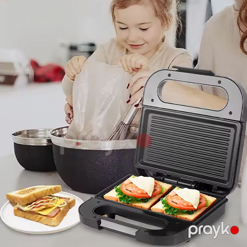 Sokany SK-BBQ-132 Elektrikli Toster Sendviç İzgara Hazırlayan Toster 800W — Toster və vaflyasıcı, Bakı (5)