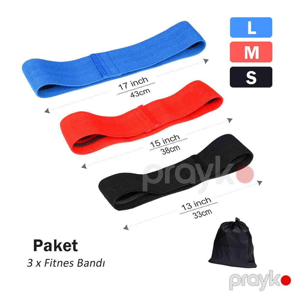 Elastik Fitness Bandı 3 lü Dəst — İdman, hobi, istirahət, Bakı (2)