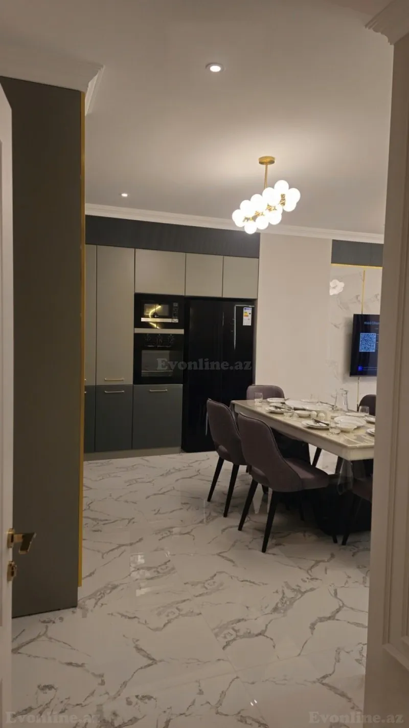 Kirayə verilir 4 otaqlı Mənzil Yeni tikili 160 m² Bakı, Yasamal r., 8 Noyabr m — Mənzil, Bakı (2)