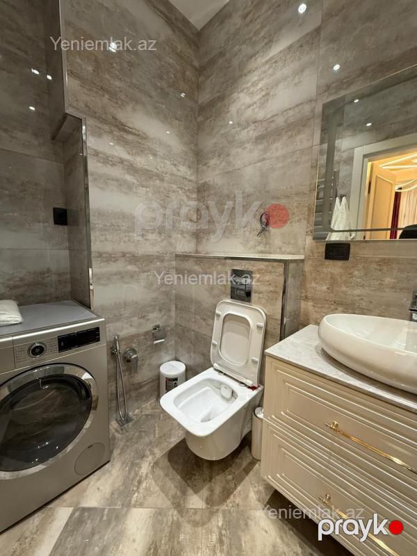 Kirayə 3 otaqlı Bina evi menzil (Yeni tikili), 130 m², Nəsimi rayonu — Mənzil, Bakı (9)